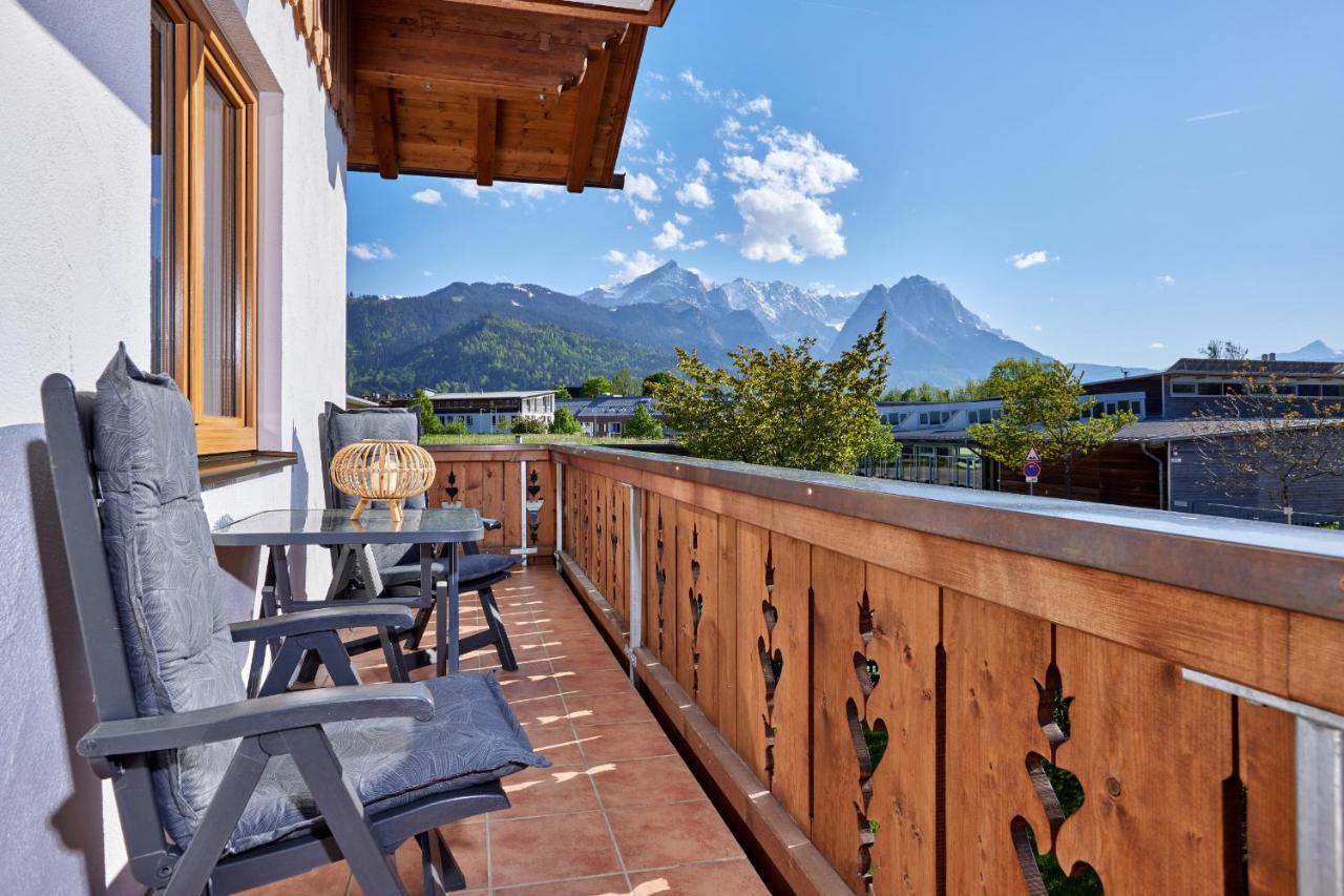 Ferienwohnung Wetterstein Garmisch-Partenkirchen Ngoại thất bức ảnh