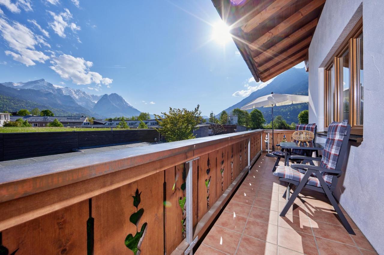 Ferienwohnung Wetterstein Garmisch-Partenkirchen Ngoại thất bức ảnh