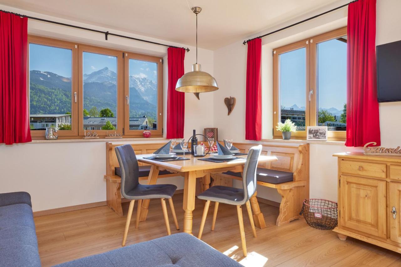 Ferienwohnung Wetterstein Garmisch-Partenkirchen Ngoại thất bức ảnh